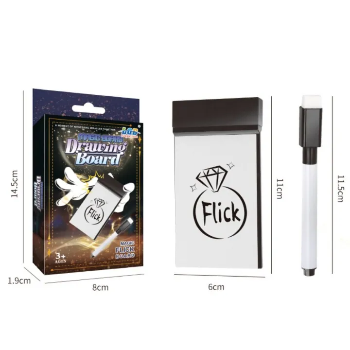 New%20Drawing%20Board%20Flick%20Pad%20Gimmicks%20Magie%20Props%20Street%20Easy%20To%20Do%20Magic%20Whiteboard%20Magic%20Tricks%20Performer%20Beginner%20-%20Image%202