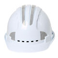 Construction Safety Helmet ABS Breathable Safety Helmet with Reflective Engineer Work Hat Protection Rescue Hat. 