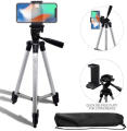 Tripod Camera Stand and Mobile Stand TF-3110 & 330A Tripod - 5 Feet.. 