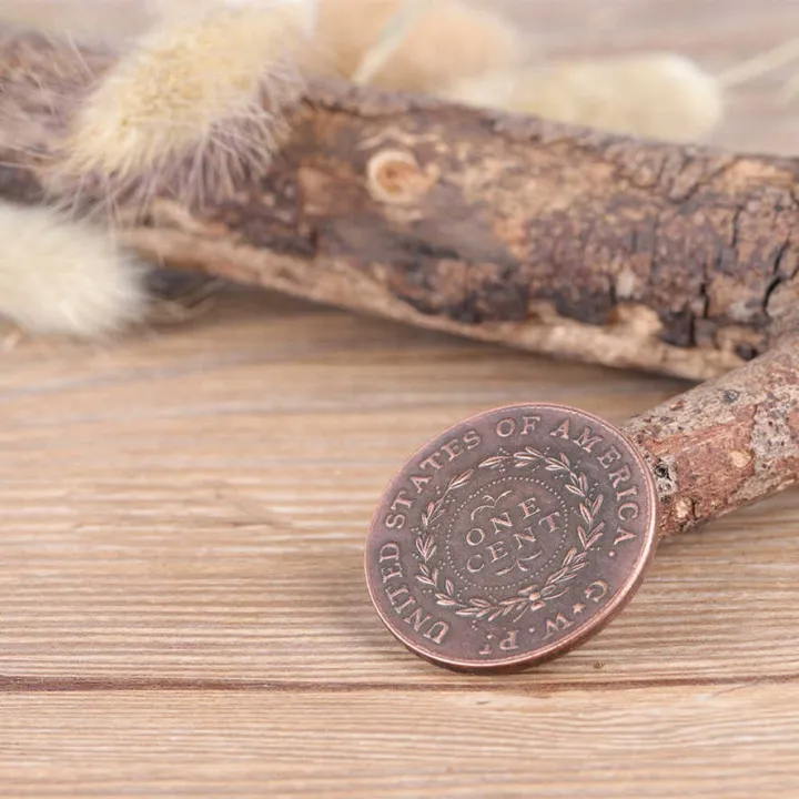 Commemorative%20Coin%201792%20United%20States%20Brass%20Vintage%201%20Cent%20Collection%20Coins%20-%20Image%205