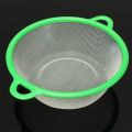 Stainless Steel Mesh Strainer Basket with plastic handle Kitchen Strainers. 