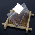 100pcs/lot Pyramid Tea Bag Filters Nylon Teabag Single String With Tag Transparent Empty Tea Bags. 