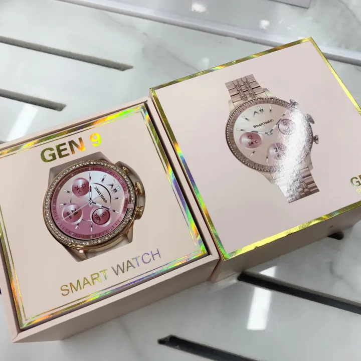 Luxury%20GEN%209%20Golden%20Round%20Screen%20Smart%20Watch%20for%20Female%20Waterproof%20Diamond%20Smart%20Watch%20Heart%20Rate%20Monitor%20SmartWatch%202024%20-%20Image%205
