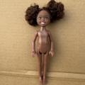 Male Doll Reborn Skin Nude Black Boy Brunette Ordinary 13cm Mini Kelly 5 Inch Small BJD 1/12 Toy Girl Blonde Black Hair. 