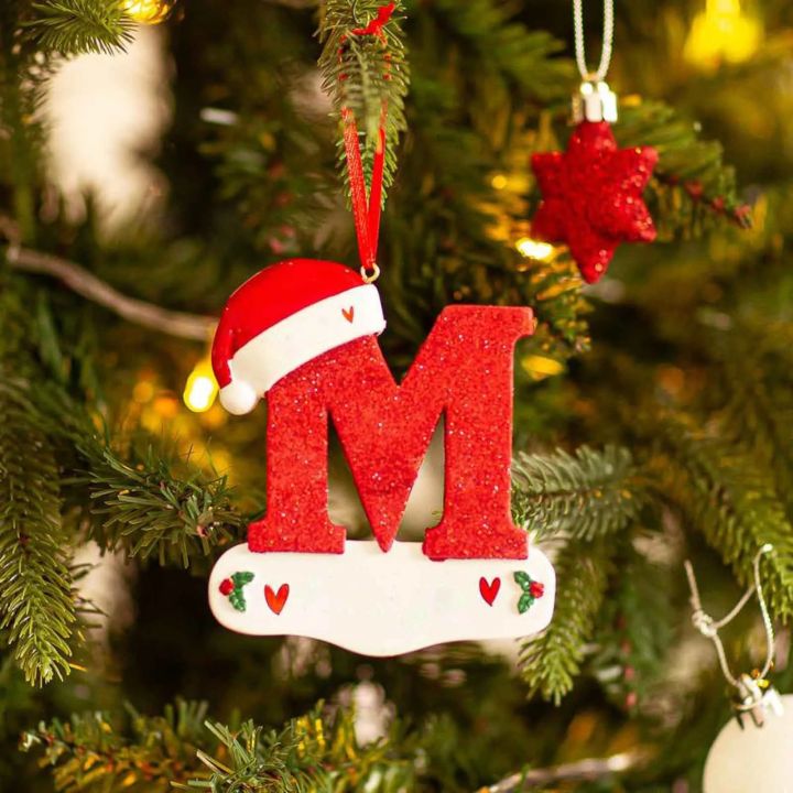 26%20Letters%20Christmas%20Tree%20Decoration%20DIY%20Car%20Interior%20Xmas%202024%20New%20Year%20Decor%20Ornaments%20Pendant%20For%20Gift%20Home%20Holiday%20-%20Image%202