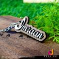 Customized Name Key Tags, Emboss Letter Key tag, Personalized Wooden Key Tags, Key Chain, Key Ring. 