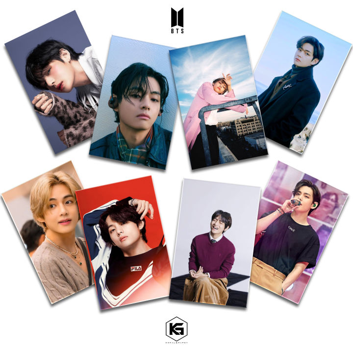 KPOP%20Taehyung%20Photocards%20BTS%20%20V%20Collectible%20Glossy%20LOMO%20Card%20Pack%2032PCS%20-%20Image%205