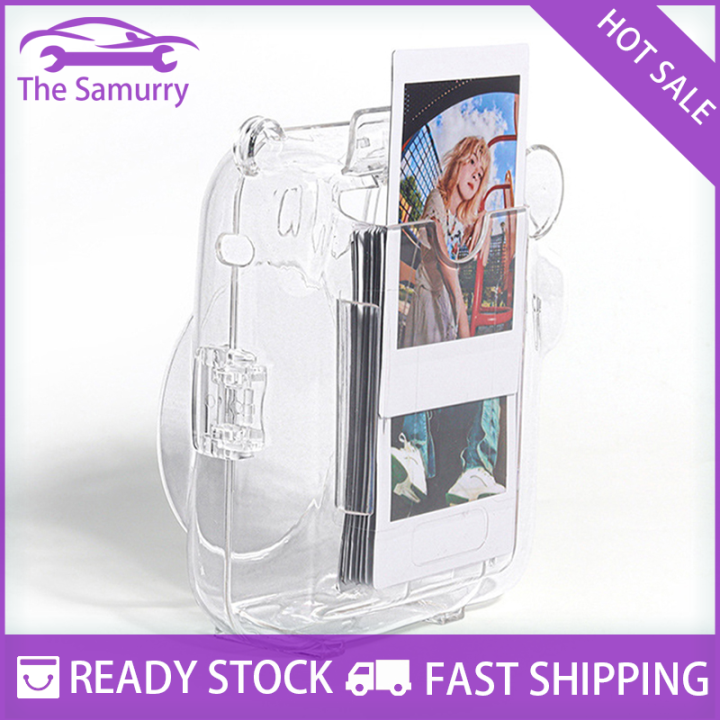 Samurry%201Set%20For%20Instax%20Mini%2012%20Transparent%20Camera%20Bag%20Travel%20Shoulder%20Bag%20with%20Sticker%20-%20Image%205