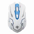 HK8100 2.4Ghz Wireless keyboard Mouse Combo Desktop Laptop Keyboard Set for Home Office Computer PC Gamer - White   blue. 