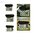 Portable Chess Set Foldable Chess Board with Travel Bag for Storage Chess Set Folding Chess Game. 