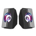 Kisonli L-2020 Mini Led Multimedia Speaker-USB [ID: 9018]. 