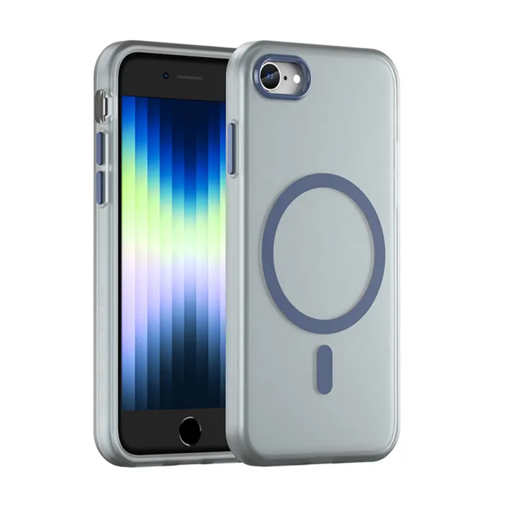 Luxury%20soft%20SE3%20Magsafe%20protective%20case%20SE4%20for%20iPhone%207%20wireless%20charging%20Apple%208%20magnetic%20jelly%20SE2%20transparent%20protective%20cas%20-%20Image%208