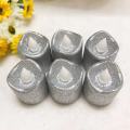 Glitter LED Flameless Candles Tea Light Romantic Candles Party Table Outdoor Decoration. 