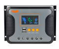 PowMr  30A/60A/80A  PWM Solar Charge Controller 12V-48V Solar Controller Solar Panel Battery Regulator Dual USB LCD Display Pstar. 