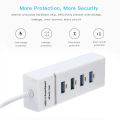 4 Ports 5Gbps USB Hub Super Speed 4 Ports Multi USB 3.0 Hub TF SD Card Reader HUB For PS4 PC Adapter Splitter Expansion Data Docking Charging Station USB Data Transfer Station USB Adapter Dongle Multi Hub Data Hub. 