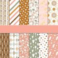 12Inch X 12Inch Cute Patterned Cardstock Scrapbooking Paper, Cardmaking Craft Paper Pack 24Pcs. 