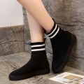 Summer New Stretch Sock Shoes Women 2019 Breathable Socks Boots Trendy Shoes Super Popular Casual High-Top Sports Net Red Women's Shoes. 