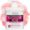 Advanced Clinicals Bulgarian Rose Oil Cream Anti Aging Rescue For Face Hands Neck Spa Size 16Oz 16 Ounce One Color454g (FROM DUBAI). 