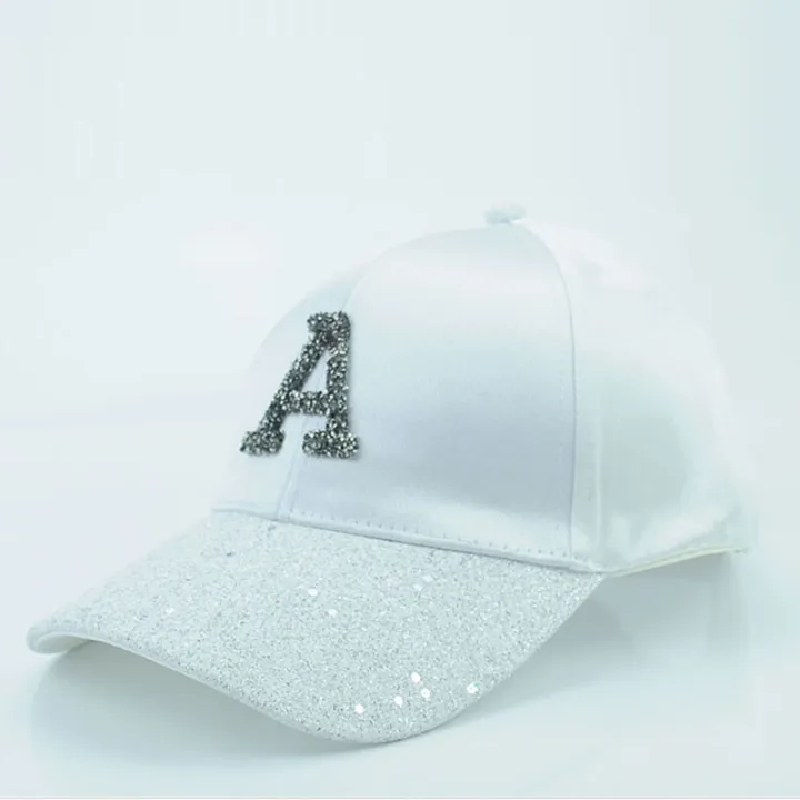 Women%20Baseball%20Cap%20Rhinestone%20Sequin%20Letter%20Sun%20Hat%20Summer%20Girls%20Adjustable%20Snapback%20Hip%20Hop%20Cap%20-%20Image%203