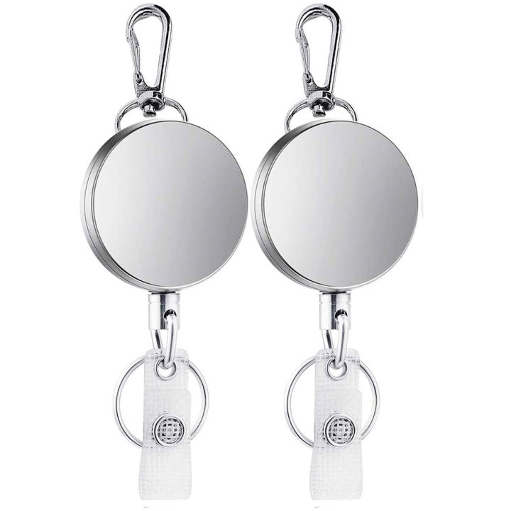 2Pcs%20Retractable%20Pull%20Key%20Ring%20ID%20Badge%20Lanyard%20Name%20Tag%20Card%20Holder%20Recoil%20Reel%20Belt%20Clip%20-%20Image%208
