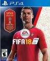 FIFA 18 with Russia World Cup DLC for PS4. 