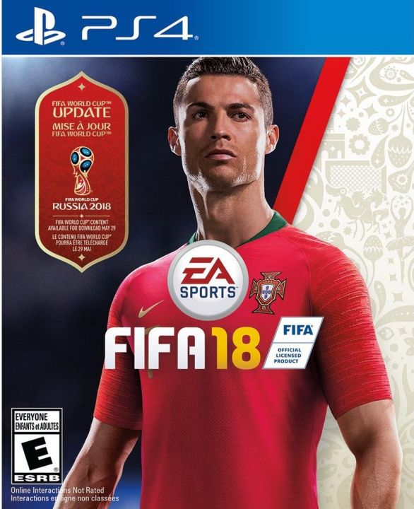 FIFA 18 with Russia World Cup DLC for PS4
