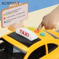 Toy Car with Nursery Rhymes Fun Festive Mini Taxi Toy with Lights Music Perfect Gift for Kids' Birthdays Christmas. 