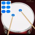 Pcs/ Silicone Self-adhesive Snare Drum Mute Drum Dumb New Pad Percussion Damping Transparent Pad Muffler W8E6. 