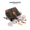 MATEYOYO Women Shoulder Bag Soft PU Handbag Retro Cross Body Bag Large Capacity Crossbody Bag Casual Messenger Bags Magnetic Buckle Bag Trend Retro Sling Bag For Women Ladies Female. 