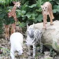 New F imulation Wild Animal Model Africa Animal Elephant Lion Giraffe Bear Action Figure Wildlife Hippo Zebra Crocodile Figurine Kid Eductional Toy Gift. 
