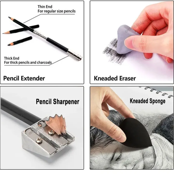 %E3%80%90Exclusive%20Discount%E3%80%9111Pcs%20Art%20Sketch%20Drawing%20Set%20Charcoal%20Graphite%20Pencil%20Soft%20Medium%20Hard%20Bar%20Sticks%20Kneaded%20Eraser%20Sponge%20Wiper%20Tool%20For%20Artist%20-%20Image%202