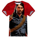 Red Dead Redemption 2 Oversized T-shirt Men Women Game 3D Printed Streetwear RDR2 Hip Hop Tshirt Casual Harajuku Streetwear Tops. 
