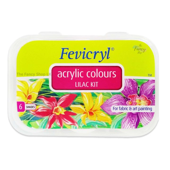 Fevicryl%20Acrylic%20Colours%20Fabric%20Paint%20Sunflower%20Kit%20Lilac%20Kit%20(6%20Color%20-%2010ml%20/%2010%20Color%20-%2015ml)%20-%20Image%202