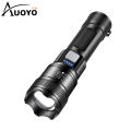 Auoyo Upgrade P50 Flashlight Outdoor Flashlight COB Taillight Ultra Bright Portable Telescopic Focus Flashlight Waterproof USB Charging For Night Fishing Running Camping Hiking Hunting Adventure. 