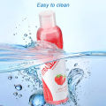 18+ Edible Lubricant Strawberry Flavor Lubricant for Sex Water Based Lubricant Oral Sex Anal Vagina Orgasm Gel Adult Goods Sex Toys. 