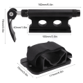 Car Bike Rack Road Bicycle MTB Roof Rack Quick Release Bicycle Mounting Bracket Fixing Clip Roof Rack Car Rack Easy to Use. 