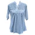 Cutlawn Insert Blouse. 
