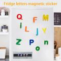Kids Magnetic Learning Alphabet Letters Plastic Refrigerator Stickers Toddlers Kids Learning Spelling Counting Educational Toys. 