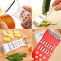 Vegetables Cutter Garlic Grater Potato Peeler Cucumber Carrot Slicer Graters Fruit Vegetable Tools Kitchen Gadgets 5 in 1 Vegetable Slicer. 