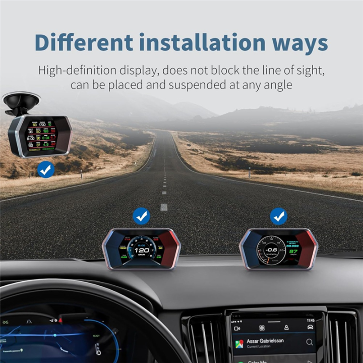 Car%20Heads%20Up%20Display,%20Car%20Smart%20Obd2%20Gauge%20Display,%20Gps%20Speedometer%20with%20Vehicle%20Speed,%20Rpm,%20Fuel%20Consumption%20Voltage%20-%20Image%204