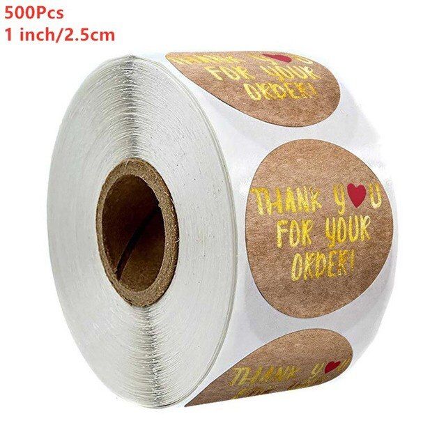 Inch You Seal Stationery 1 Labels Order Sticker Round For Your ...