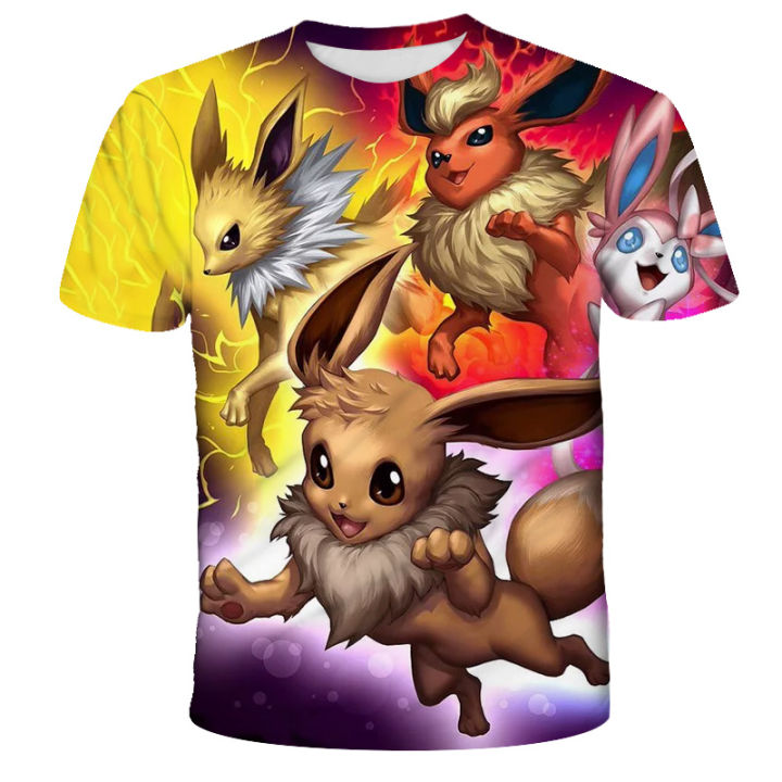 Pokemon%20Charizard%203D%20Summer%20Fashion%20Pikachu%20Cartoon%20T-shirt%20Anime%20Pok%C3%A9mon%20Hip-Hop%20Casual%20Children%20Short%20Sleeves%20Boys%20And%20Girls%20-%20Image%205