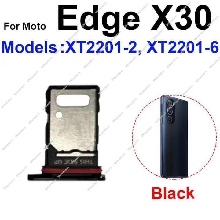 Sim%20Card%20Tray%20Slot%20For%20Motorola%20MOTO%20Edge%2020%20Pro%2030%20Pro%20S%20Pro%2020%20Lite%20Edge%20X30%20SIM%20Card%20Holder%20Card%20Reader%20Socket%20Adapter%20-%20Image%204