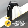 WAHL SUPER TAPER Original Corded Electric Professional Clipper Powerful Motor Adjustable Blade Saloon & Home Usage Trimmer Full Set. 