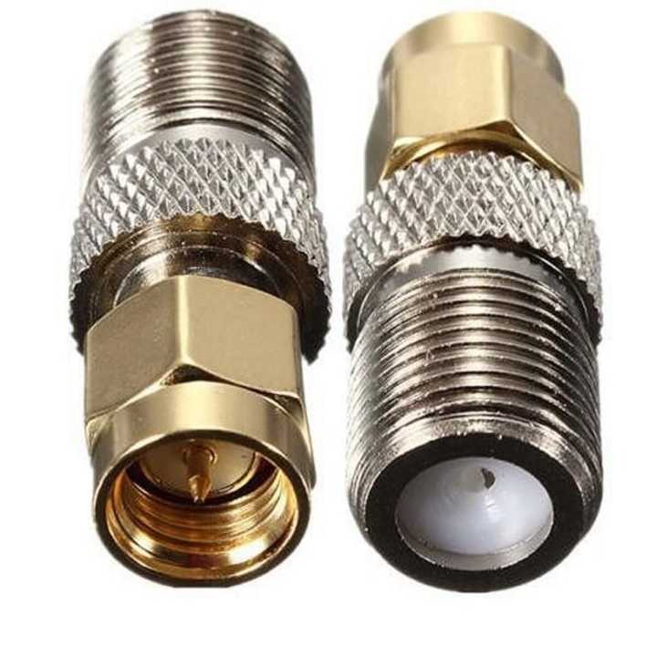 SMA male to F Female connector