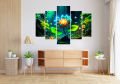 3D Wall Art High Quality Wood Framed Home Decor (3.5 feet) - Tree. 