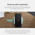 SAMSUNG 15W Wireless Charger Single, Cordless Super Fast Charging Pad for Galaxy Phones and Devices, USB C Cable Included. 