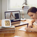 Desktop Digital alarm clock Functional Digital display Backlit Electronic desktop clock LED display 12/24 hour LED alarm clock. 