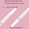 ShopSphere NEW zebra mildliner highlighter markers,WKT7 double-ended fiber fluorescent pen For DIY ,Handbook,Drawing,POP Poster art supplie. 