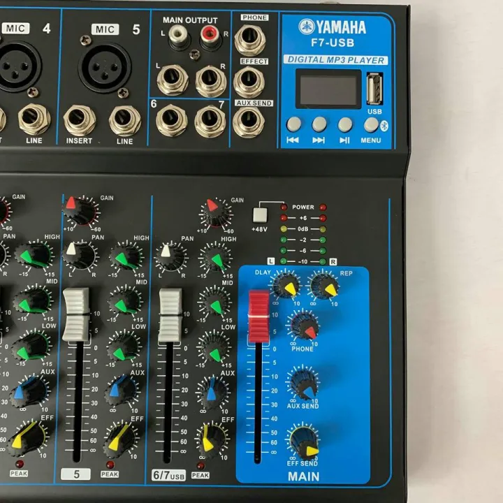 Yamaha%20F7-USB-BLK%207%20Channel%20Professional%20Mixer%20MP3%20player%20with%20USB%20port,%20Bluetooth%20(Black)%20-%20Image%203